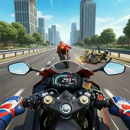 Symbol von Wheelie Rider: Moto Racing