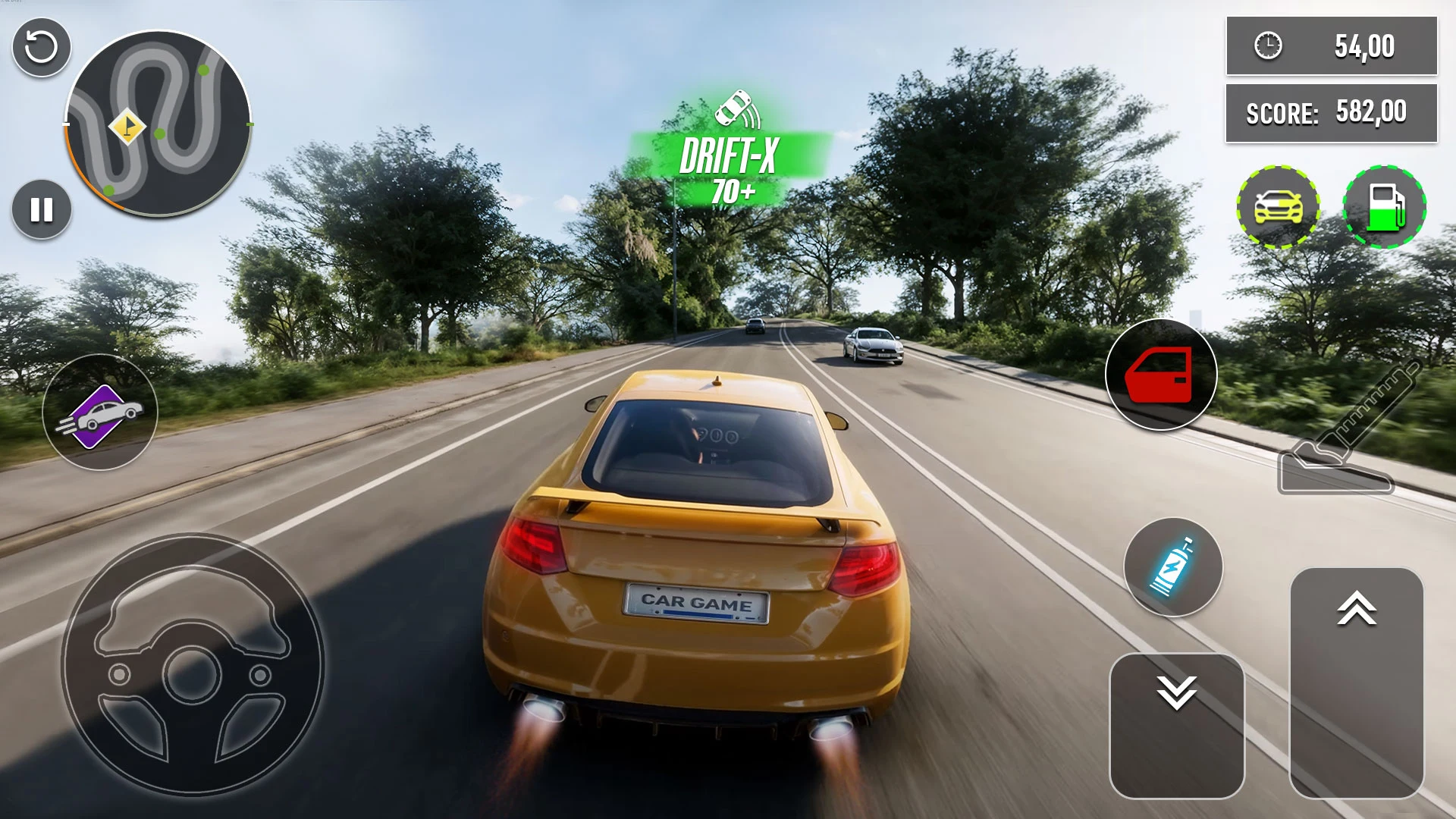 Drifting and Driving Car Games screenshot